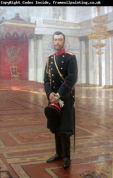 Ilya Repin Emperor Nicholas II