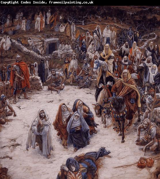 James Tissot What Our Saviour Saw from the Cross