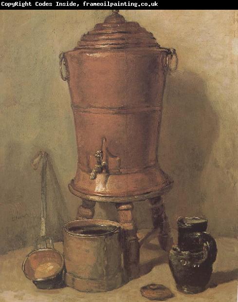 Jean Baptiste Simeon Chardin Copper water tank