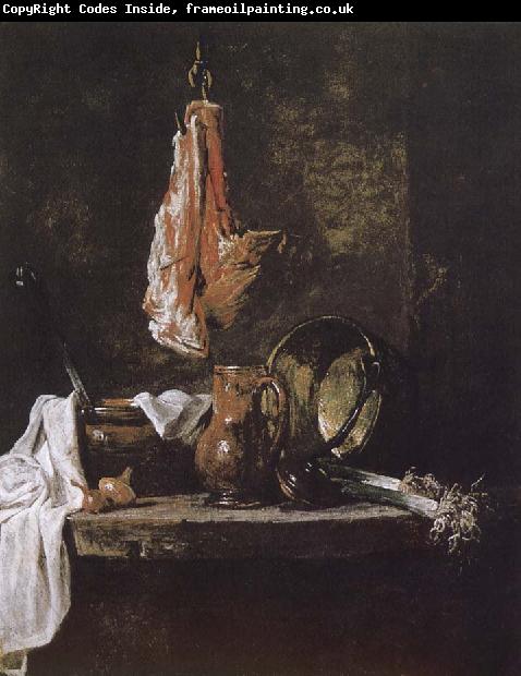 Jean Baptiste Simeon Chardin Still there is the lamb