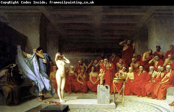 Jean-Leon Gerome Phryne before the Areopagus,