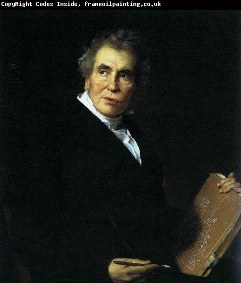 Jerome-Martin Langlois Portrait of Jacques-Louis David
