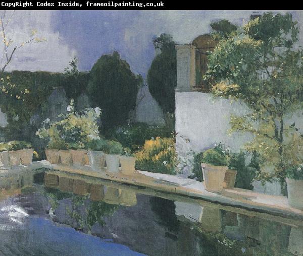 Joaquin Sorolla Palace of pond