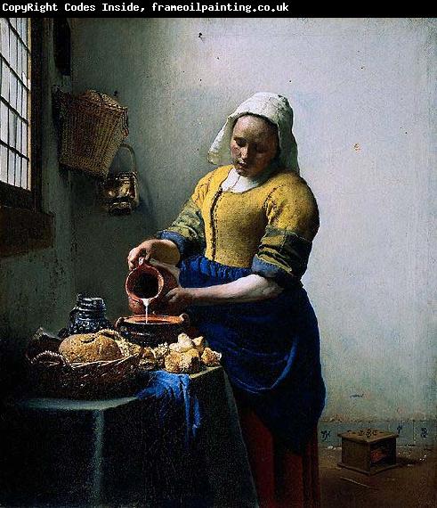 Johannes Vermeer Milkmaid