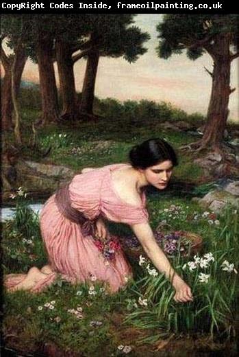 John William Waterhouse Spring Spreads One Green Lap of Flowers