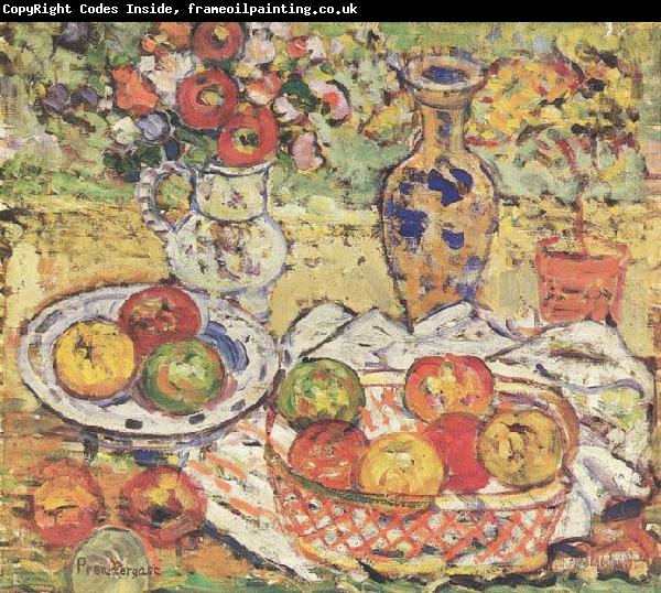 Maurice Prendergast Still Life w Apples