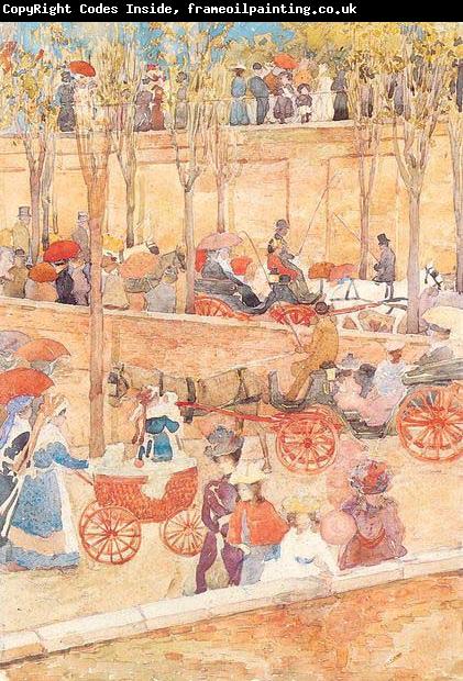 Maurice Prendergast Afternoon. Pincian Hill