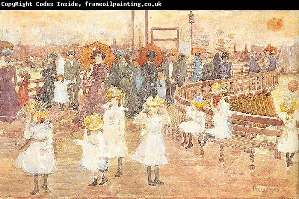 Maurice Prendergast South Boston Pier