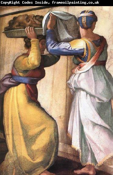 Michelangelo Buonarroti Judith and Holofernes