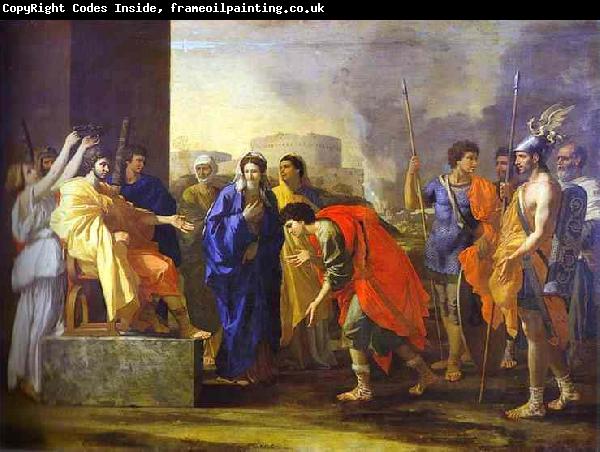 Nicolas Poussin The Continence of Scipio,