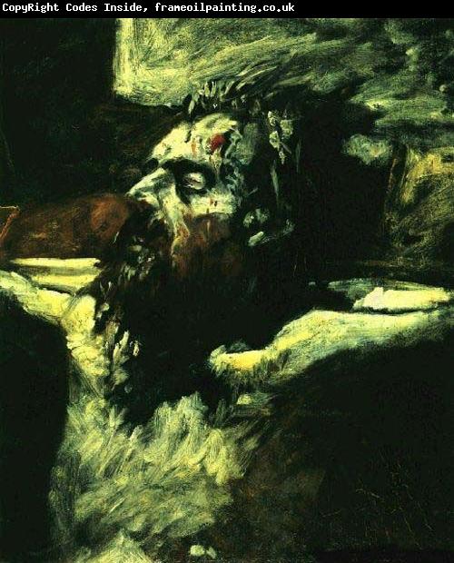 Nikolai Ge Head of Jesus. Preparation for The Crucifixion.