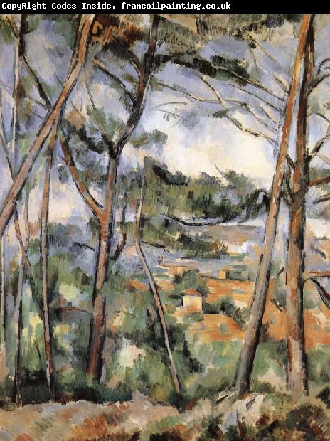 Paul Cezanne solitary river plain