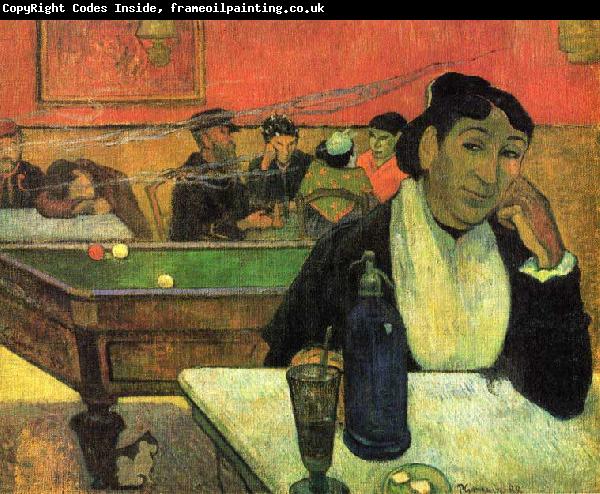 Paul Gauguin Night Cafe at Arles