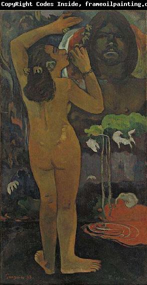 Paul Gauguin The Moon and the Earth (Hina tefatou),