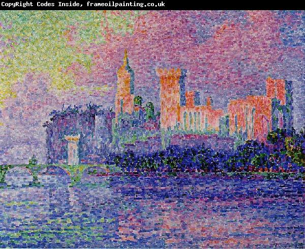 Paul Signac The Papal Palace,