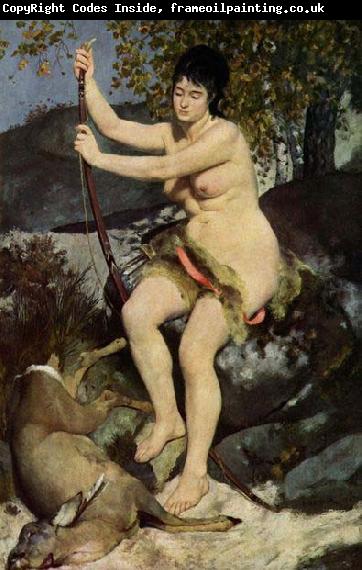 Pierre-Auguste Renoir Diana the Huntress,