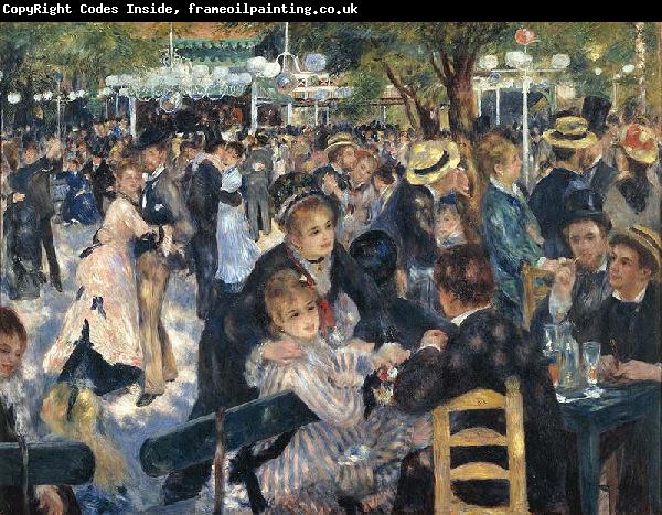 Pierre-Auguste Renoir Dance at Le Moulin de la Galette