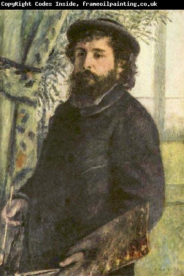 Pierre-Auguste Renoir Portrait of Claude Monet,