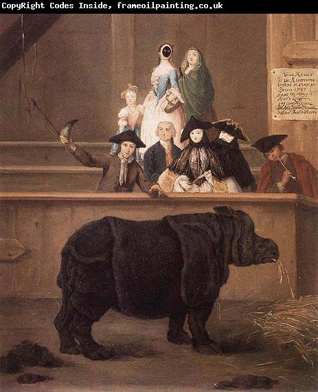 Pietro Longhi Clara the rhinoceros