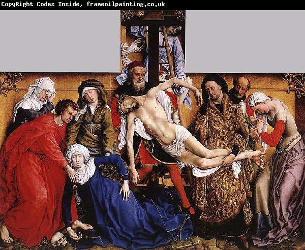 Rogier van der Weyden Descent of Christ from the Cross by Rogier van der Weyden