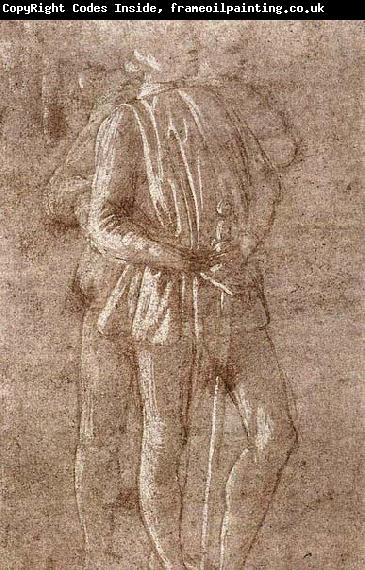 Sandro Botticelli Study of two standing figures