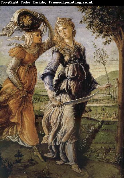 Sandro Botticelli Judith Villa return