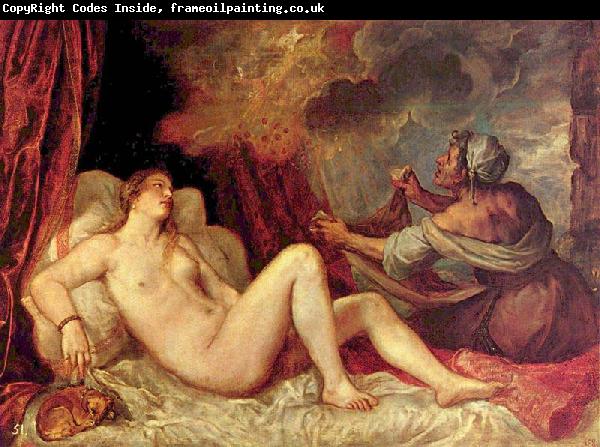 Titian Titian unmatched handling of color is exemplified by his Danae,