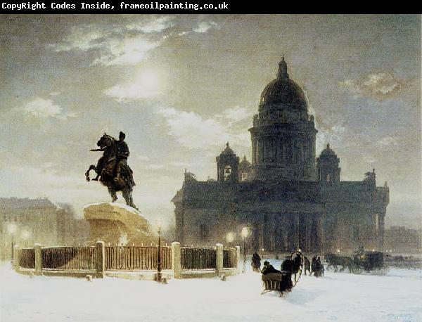 Vasily Surikov Bronze horseman