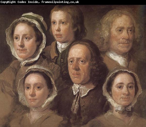 William Hogarth Hogarth s six servants