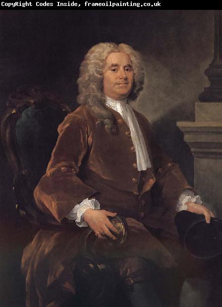 William Hogarth Mr Jones Portrait