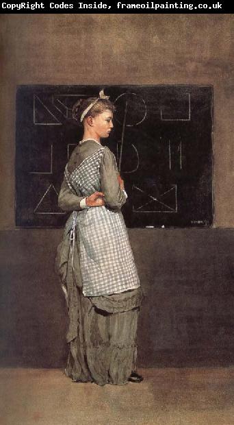 Winslow Homer Blackboard