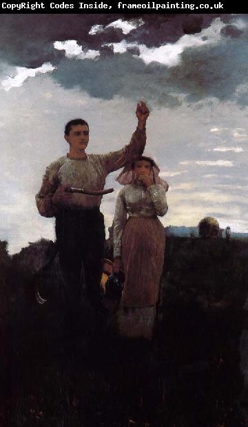 Winslow Homer To respond to a call for