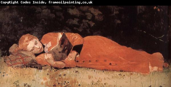 Winslow Homer The new novel readers