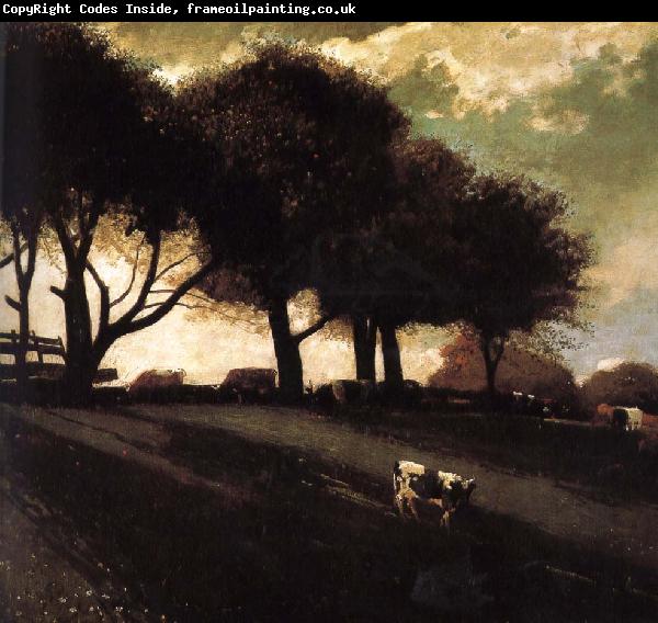 Winslow Homer The dawn in New York Leeds