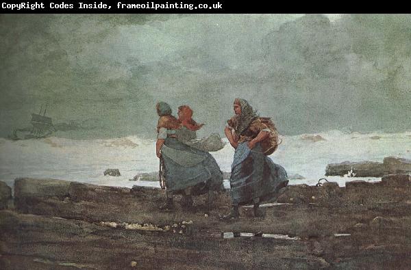 Winslow Homer Fisherwoman Mother