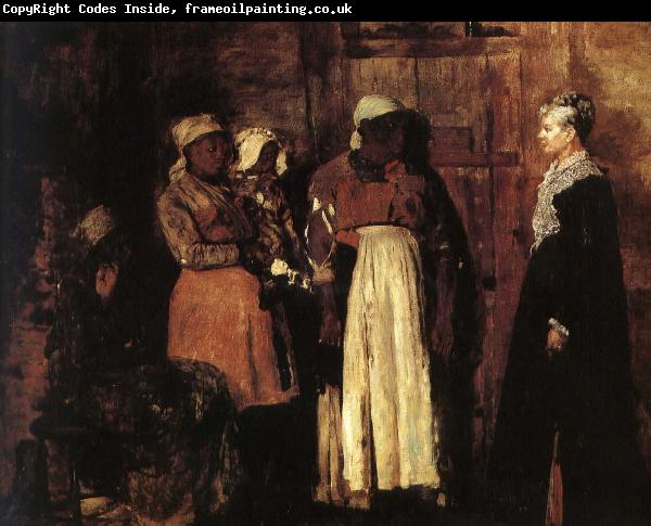 Winslow Homer Hostess s visit