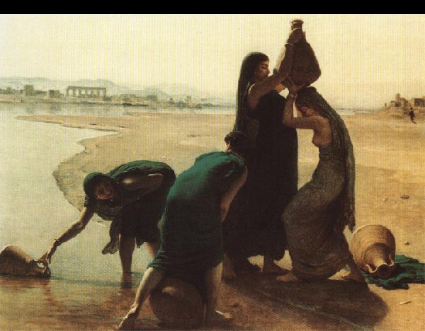 leon belly Fellaheen Women by the Nile.