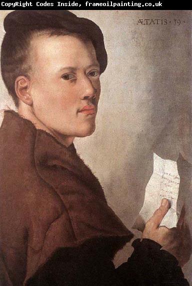 unknow artist Portrait of a Young Man