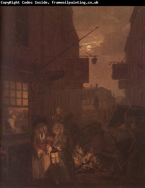 unknow artist malning w hogarth