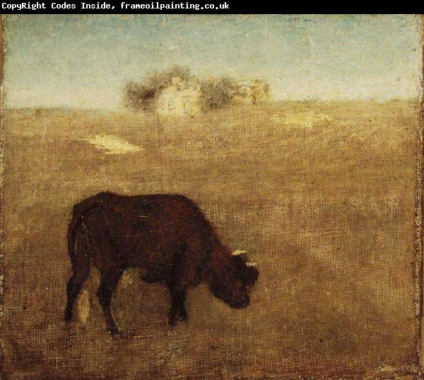 Albert Pinkham Ryder Evening Glow, The Old Red Cow