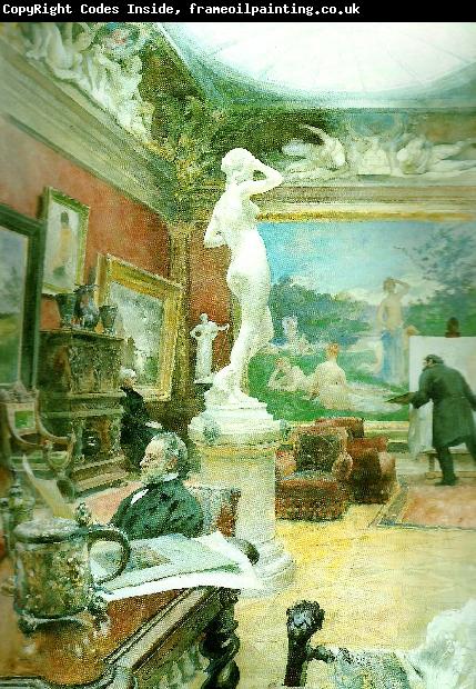 Carl Larsson interior fran furstenbergska galleriet