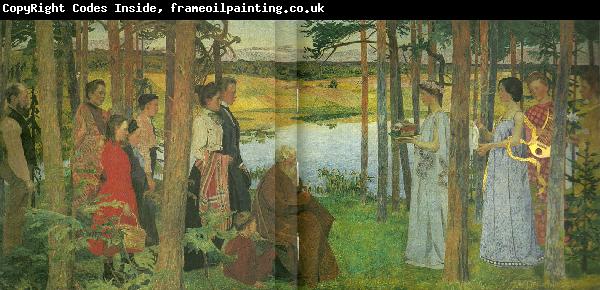 Carl Wilhelmson en allegori