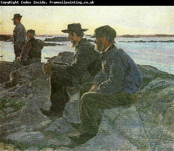 Carl Wilhelmson pa berget