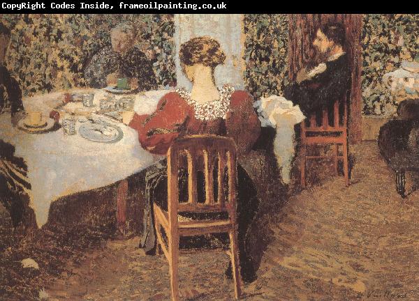 Edouard Vuillard Vial home after lunch