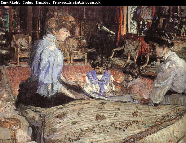 Edouard Vuillard The lady and their children