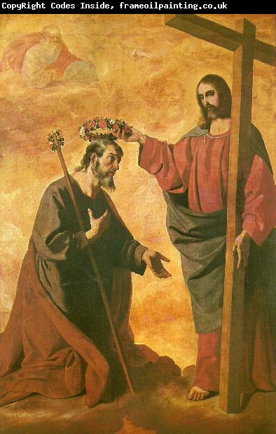 Francisco de Zurbaran the coronation of st.joseph