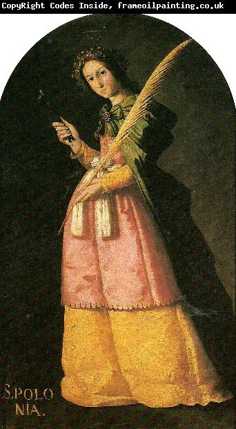 Francisco de Zurbaran st, apolonia