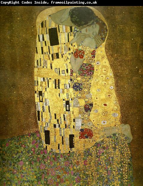 Gustav Klimt kyssen