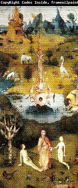 Hieronymus Bosch den vanstra flygeln i ustarnas tradgard