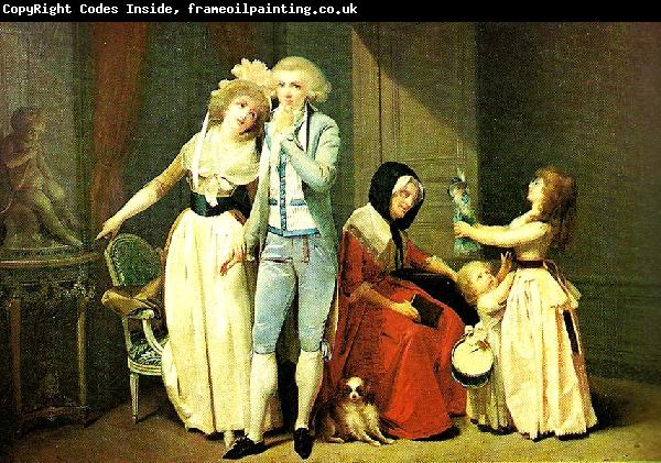 Louis Leopold  Boilly ce qui allume lamour leteint